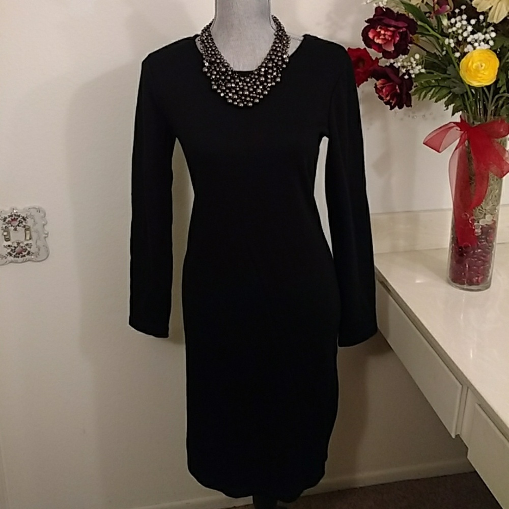 Nina Leonard black dress size small